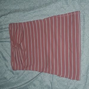 Y2K pink tube top